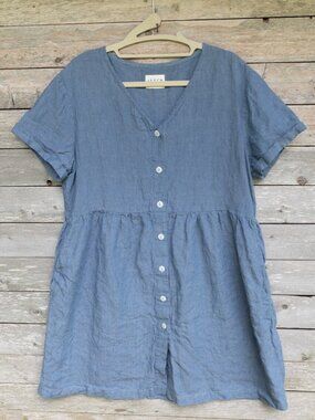 OFFON Linen Dress (M)